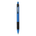 Zebra Z-Grip Metal Ballpoint Pen, Retractable, Medium 1 mm, Blue Ink, Blue Barrel, 12/Pack