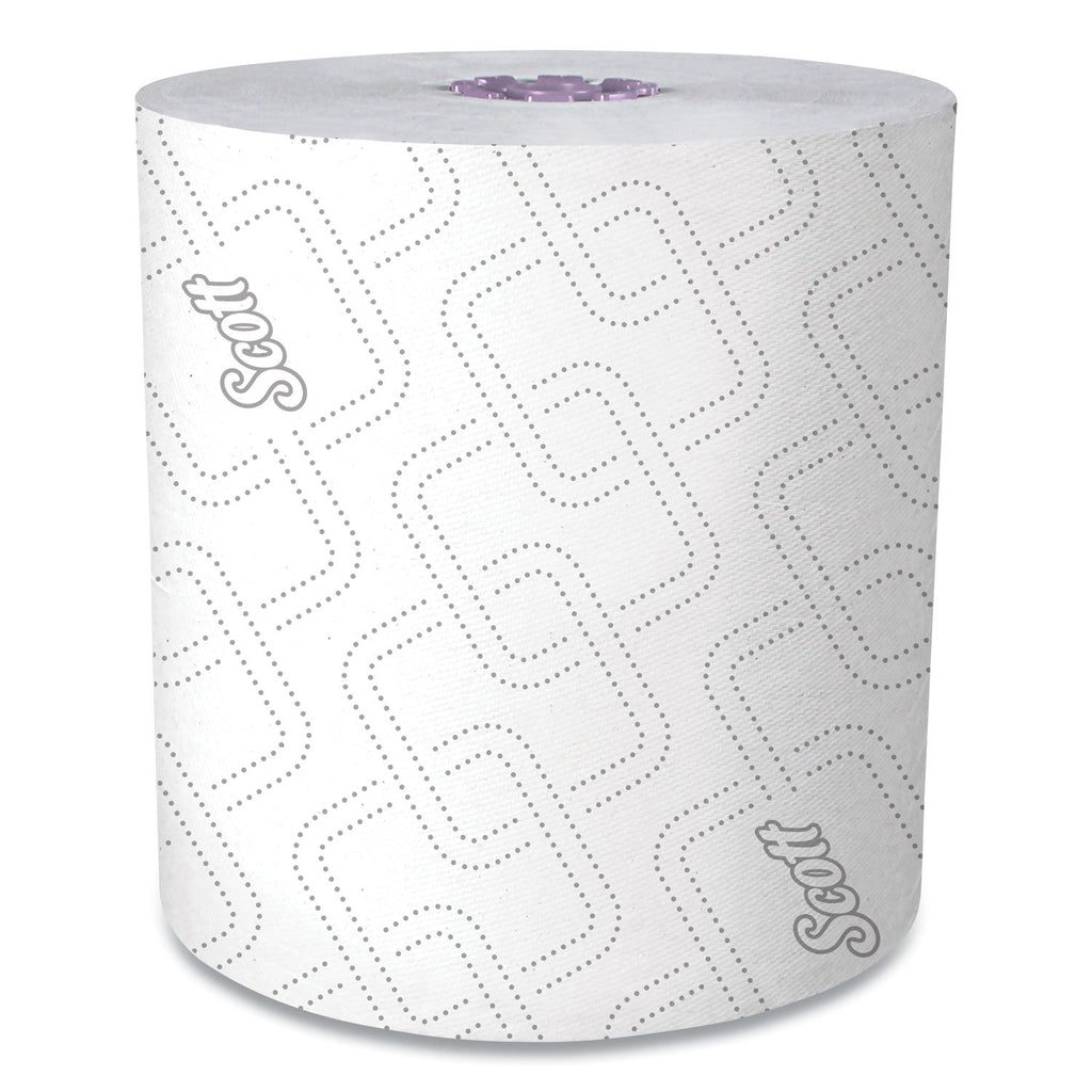 Scott Essential High Capacity Hard Roll Towel, White, 8" x 950 ft, 6 Rolls/Carton