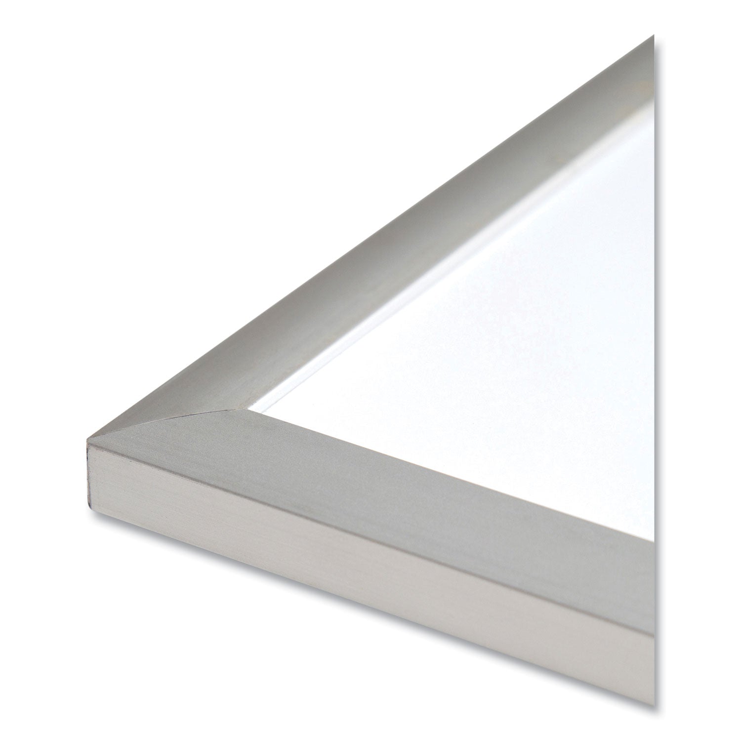U Brands Magnetic Dry Erase Board with Aluminum Frame, 96 x 48, White Surface, Silver Frame
