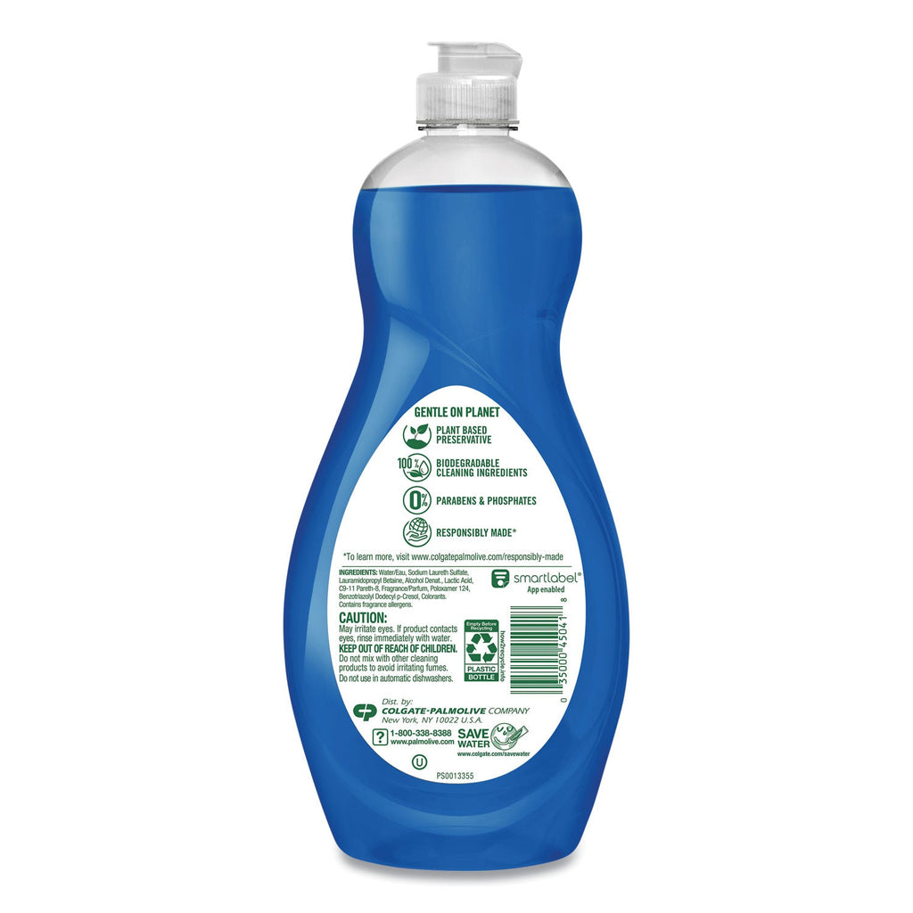 Ultra Palmolive Dishwashing Liquid, Unscented, 20 oz Bottle