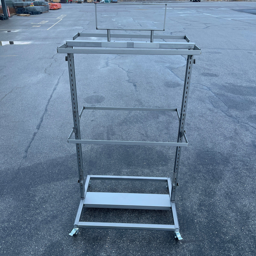 GRAND + BENEDICTS Mobile Core 4-Way Display Rolling Shelf Rack 943-GB4133-18 (New)