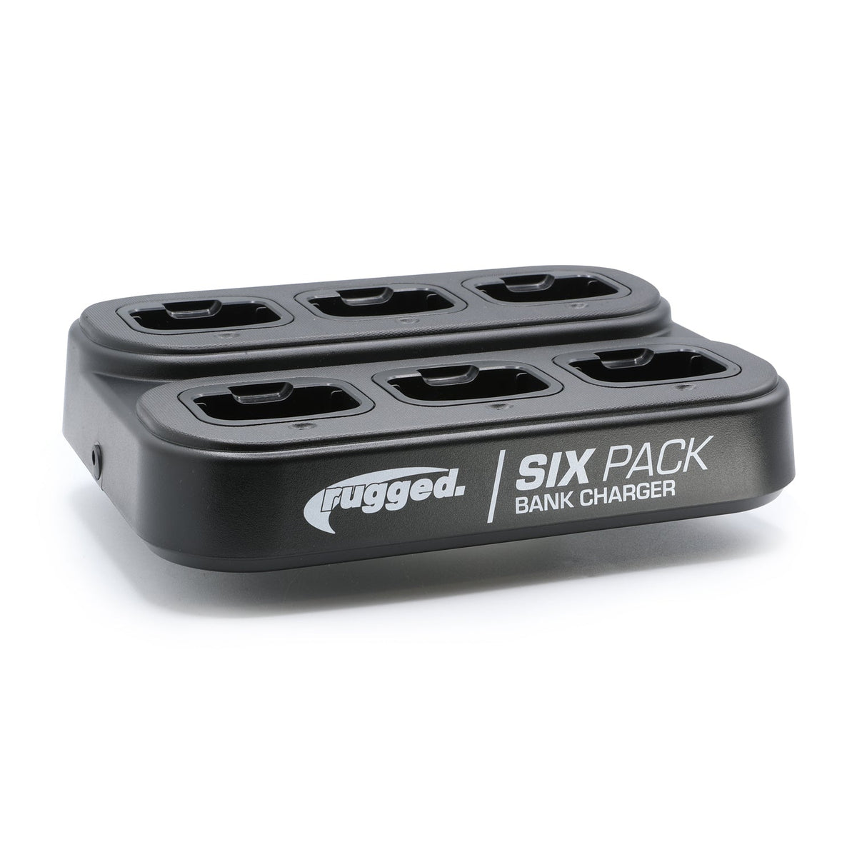 GMRS Handheld Radio and 6-Pack Bank Charger Bundle