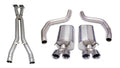 Corsa Performance 3.0" Dual Rear Exit Cat-Back Exhaust System With Twin 4.0" Tips