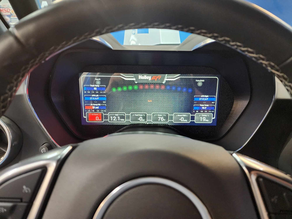 Digital Dash Beauty Backplate Insert for 2016-2022 6th Gen Chevrolet Camaro - CarChains3d