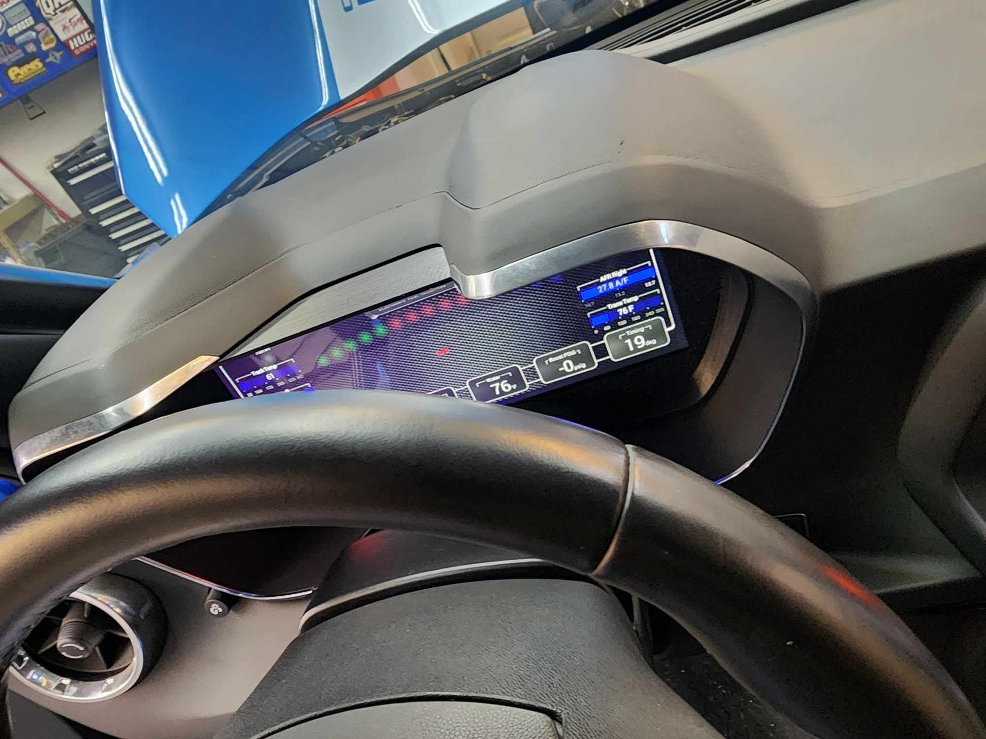 3D Printed Digital Dash Bezel for 2016-2022 6th Gen Chevrolet Camaro - CarChains3d