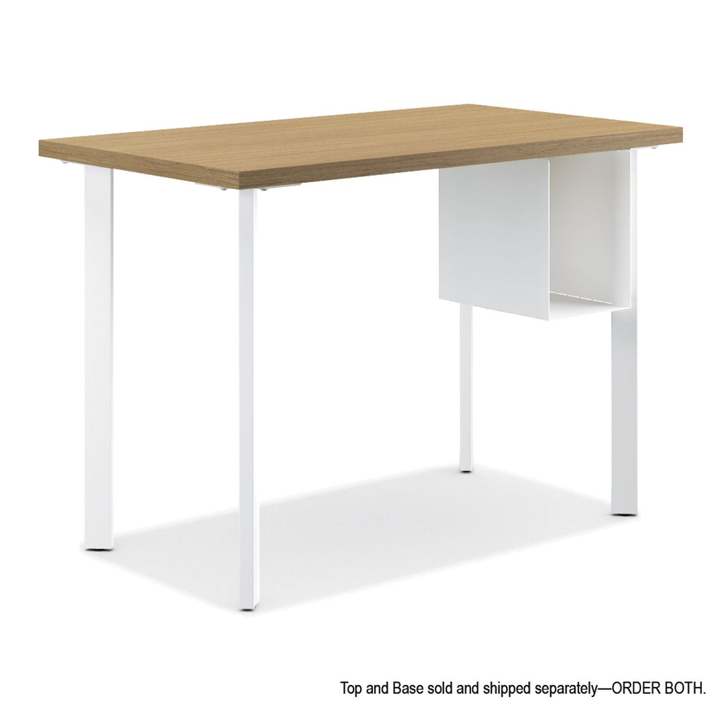 HON Coze Table Legs, 5.75w x 28h, Designer White, 4/Pack