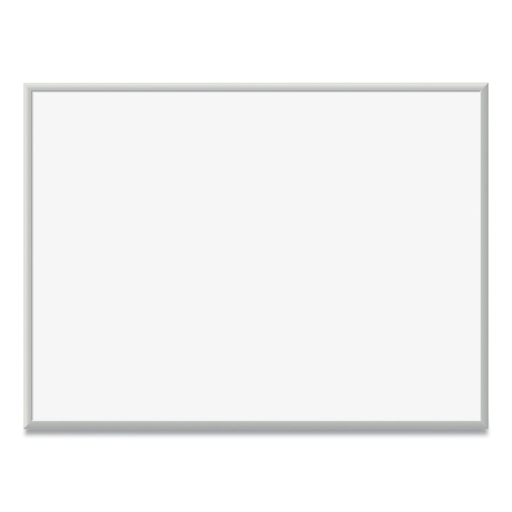 U Brands Magnetic Dry Erase Board with Aluminum Frame, 48 x 36, White Surface, Silver Frame