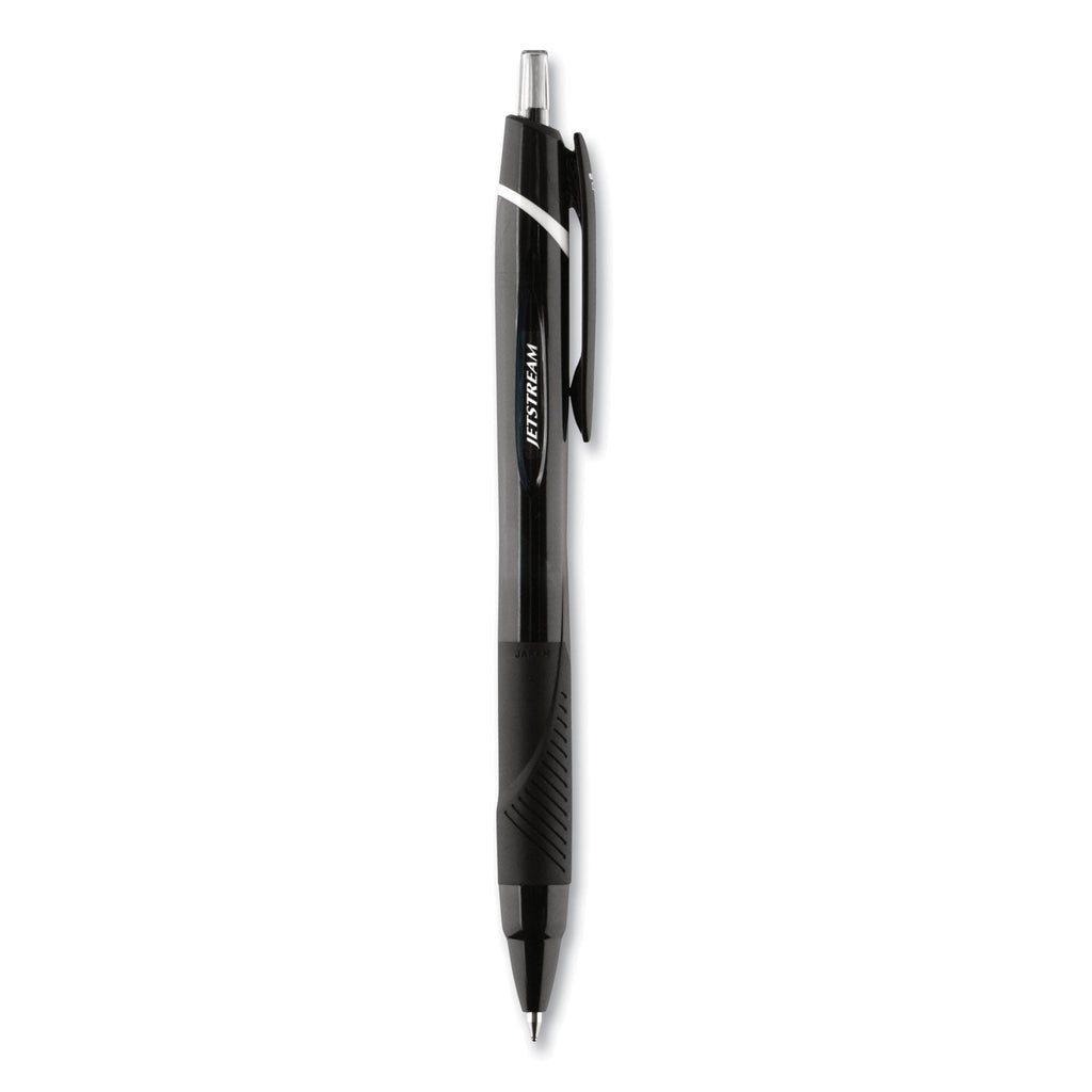 uniball Jetstream Elements Ballpoint Pen, Retractable, Medium 1 mm, Assorted Ink and Barrel Colors, 12/Pack