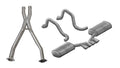 Corsa Performance 2.5" Dual Rear Exit Cat-Back Exhaust System with Twin 3.5" Tips