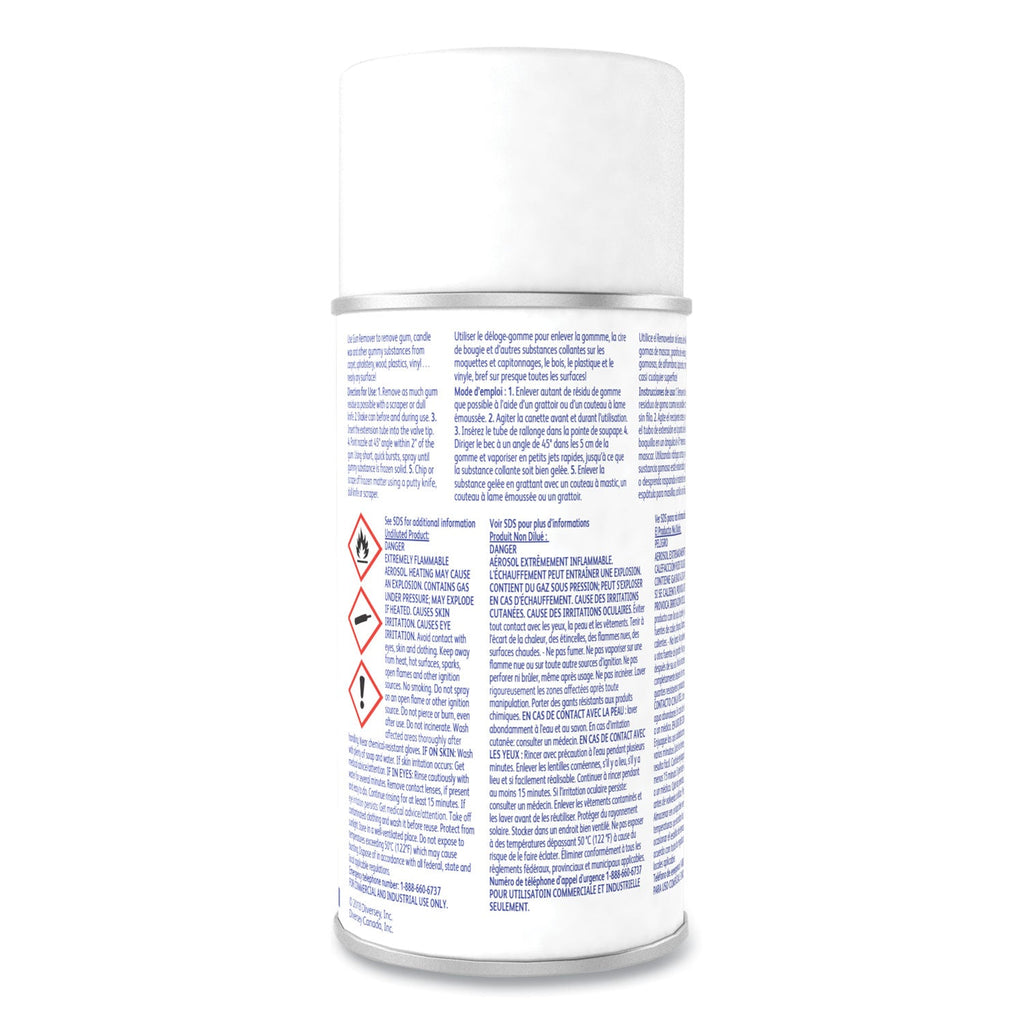 Diversey Gum Remover, 6.5 oz Aerosol Spray Can, 12/Carton