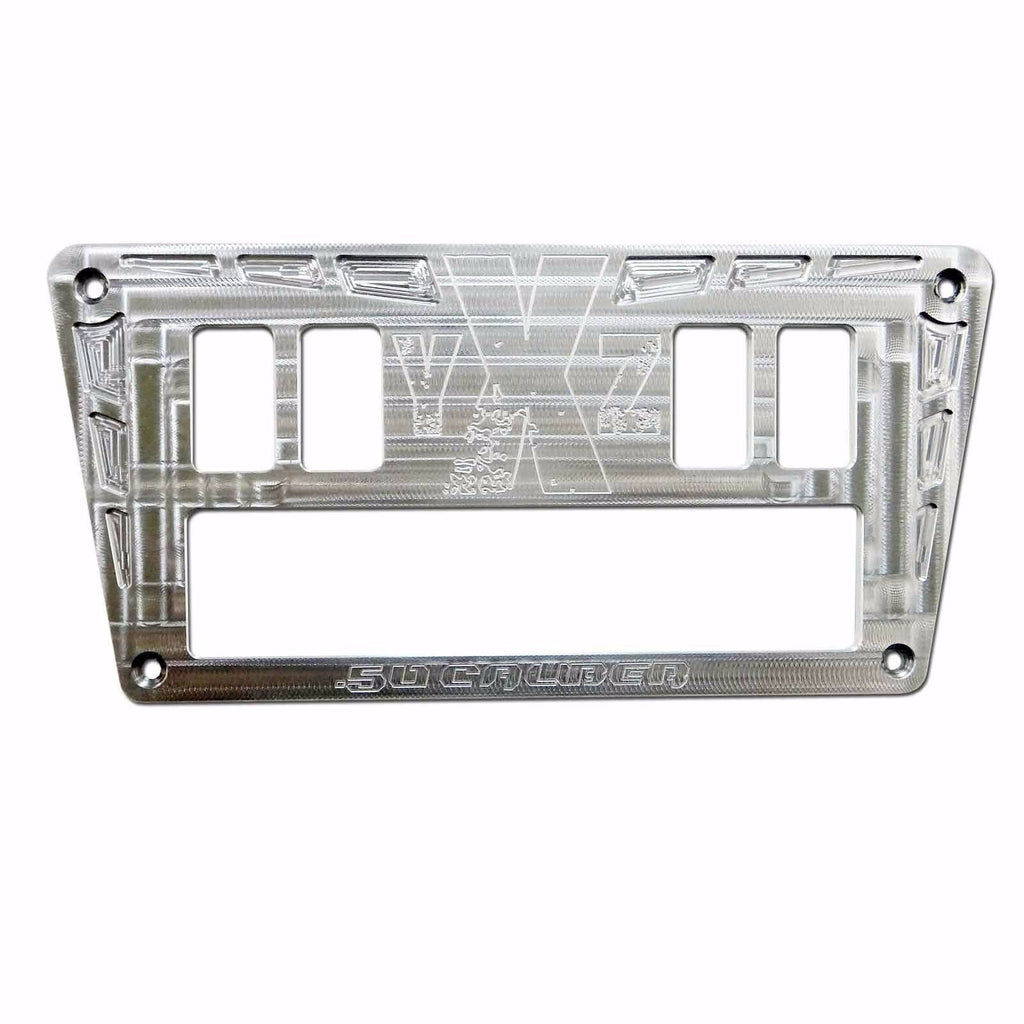 YXZ 1000R Custom CNC 4 Switch Dash Panel