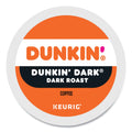 Dunkin Donuts K-Cup Pods, Original Dark Roast, 22/Box