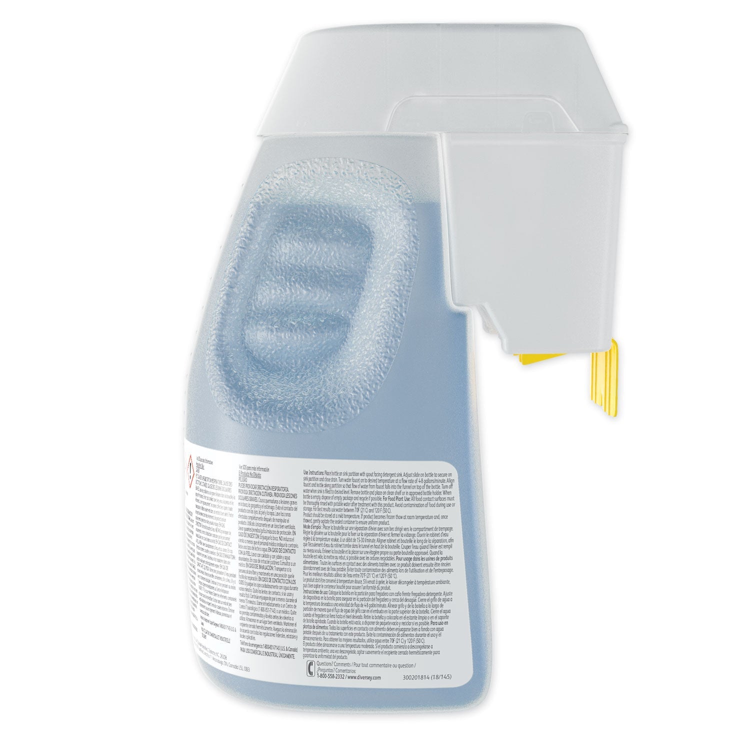 Suma Supreme Concentrated Pot and Pan Detergent, Floral, 2.6 qt Optifill System Refill