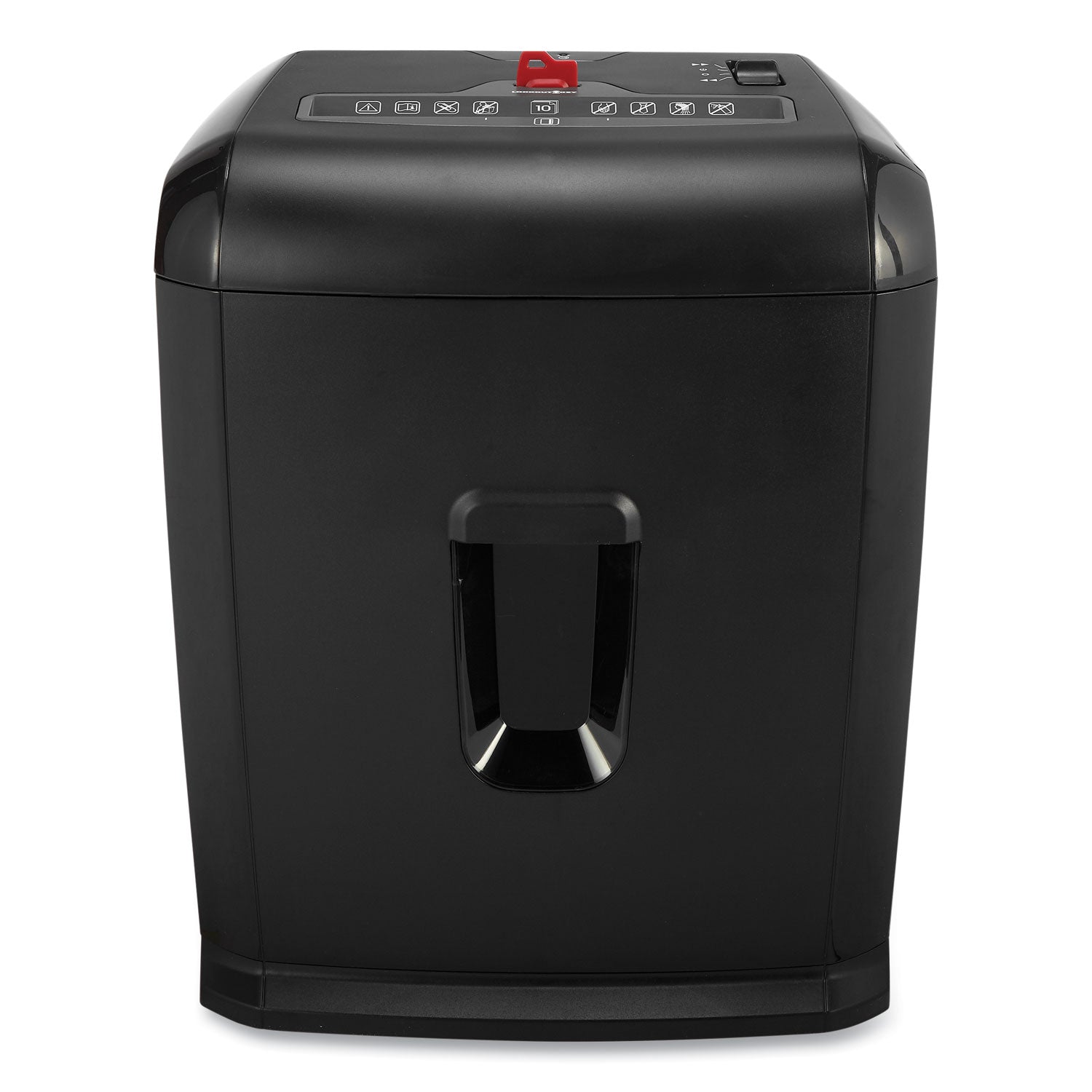 Universal 48110 Cross-Cut Shredder with Lockout Key, 10 Manual Sheet Capacity