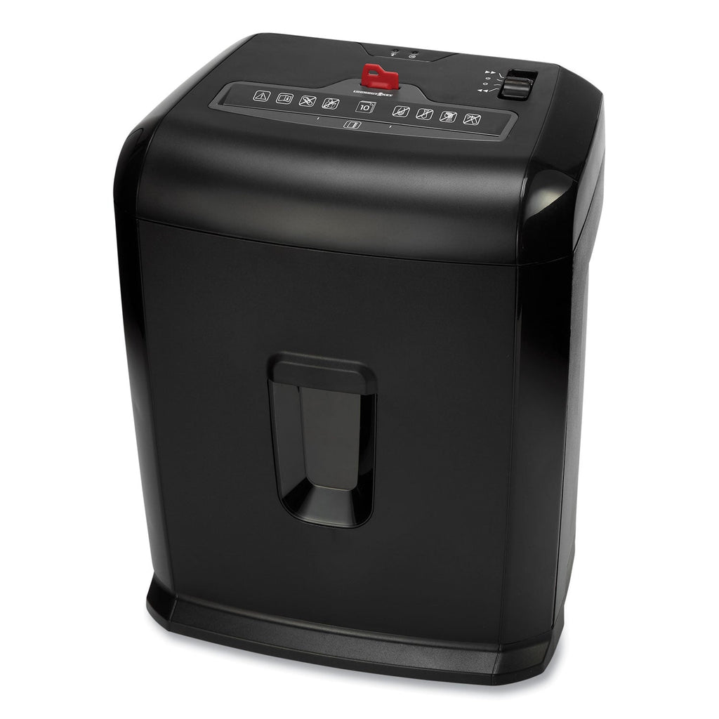 Universal 48110 Cross-Cut Shredder with Lockout Key, 10 Manual Sheet Capacity