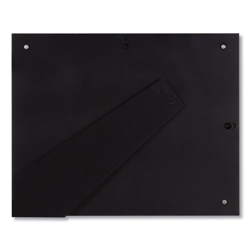 DAX Award Plaque, Wood/Acrylic Frame, Up to 8.5 x 11, Black
