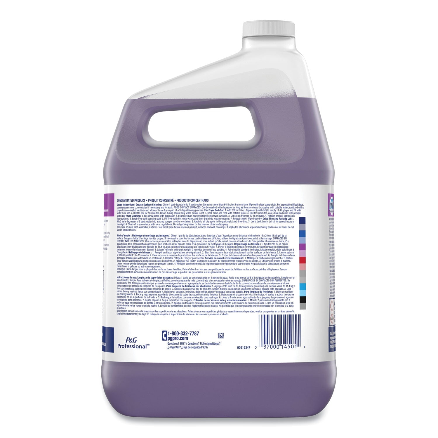 Dawn Multi-Surface Heavy Duty Degreaser, Fresh Scent, 1 gal Bottle, 4/Carton