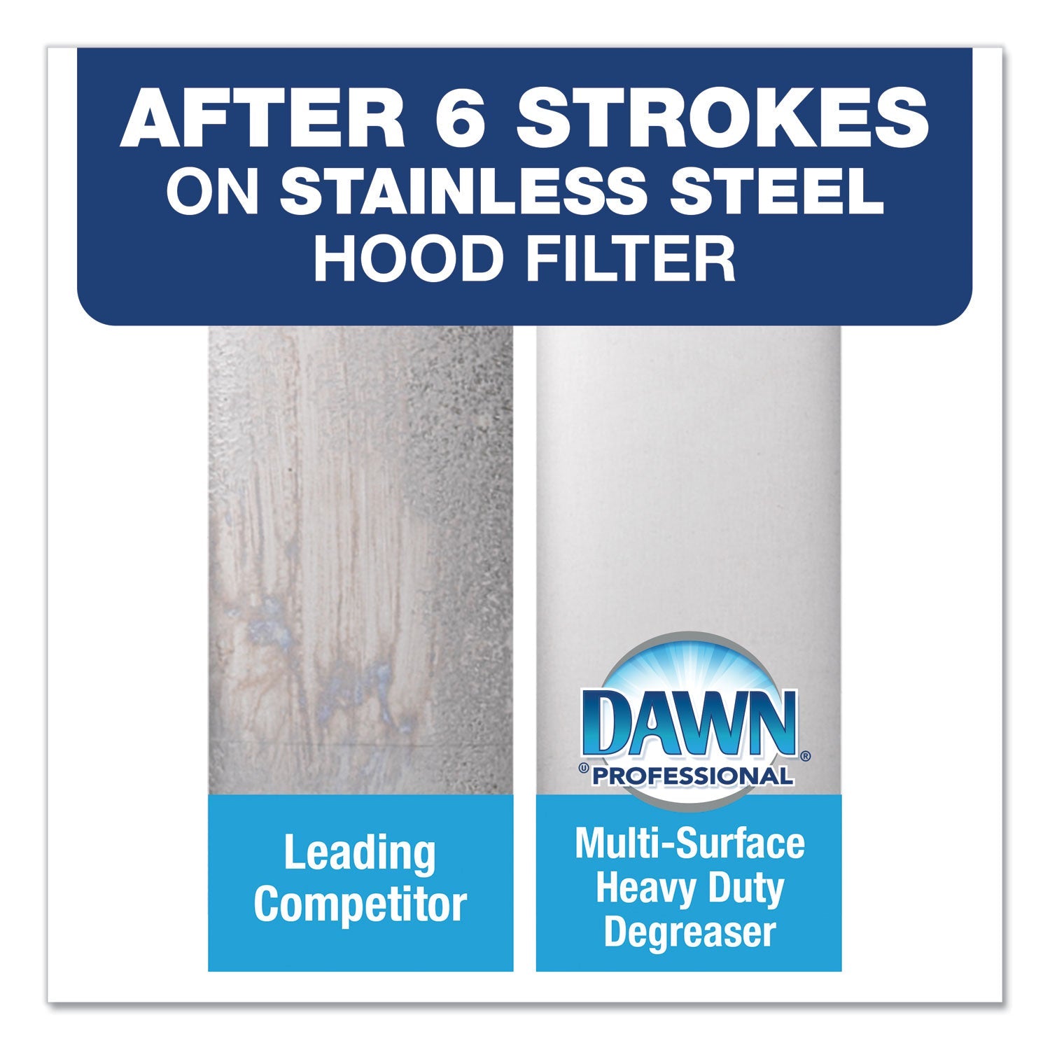 Dawn Multi-Surface Heavy Duty Degreaser, Fresh Scent, 1 gal Bottle, 4/Carton