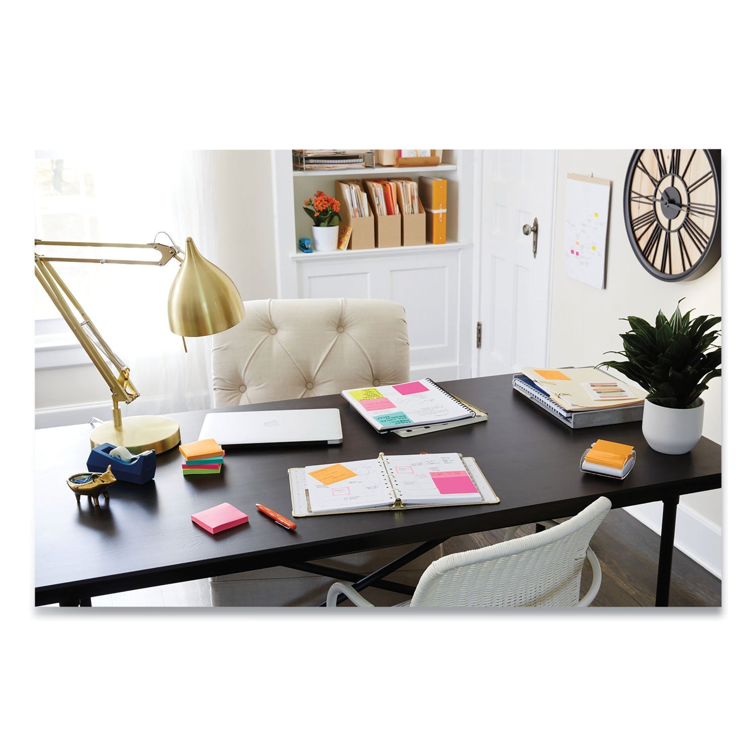 Post-it Original Pads in Poptimistic Colors, Cabinet Pack, 3 x 3, 100 Sheets/Pad, 18 Pads/Pack