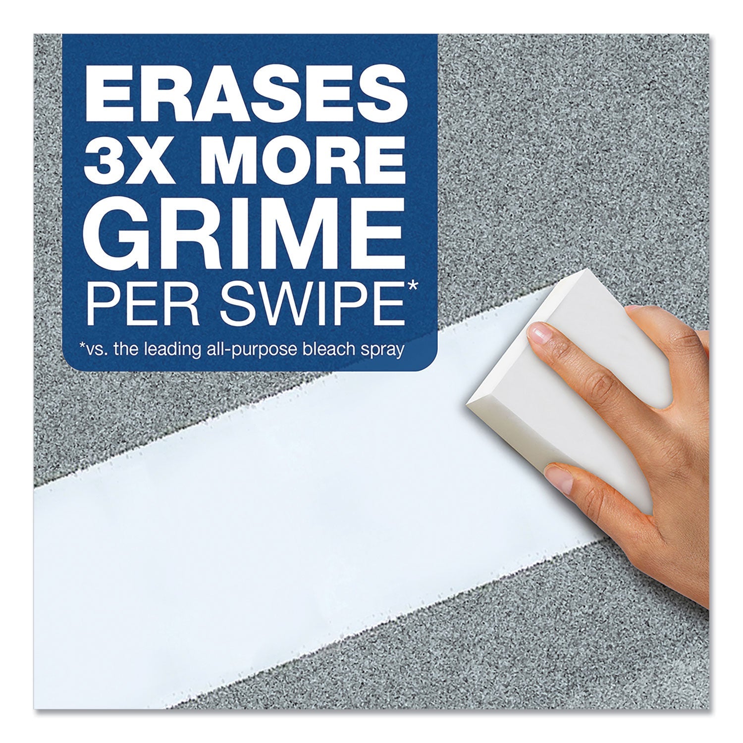 Mr. Clean Magic Eraser Extra Durable, 4.6 x 2.4, 0.7" Thick, White, 30/Carton