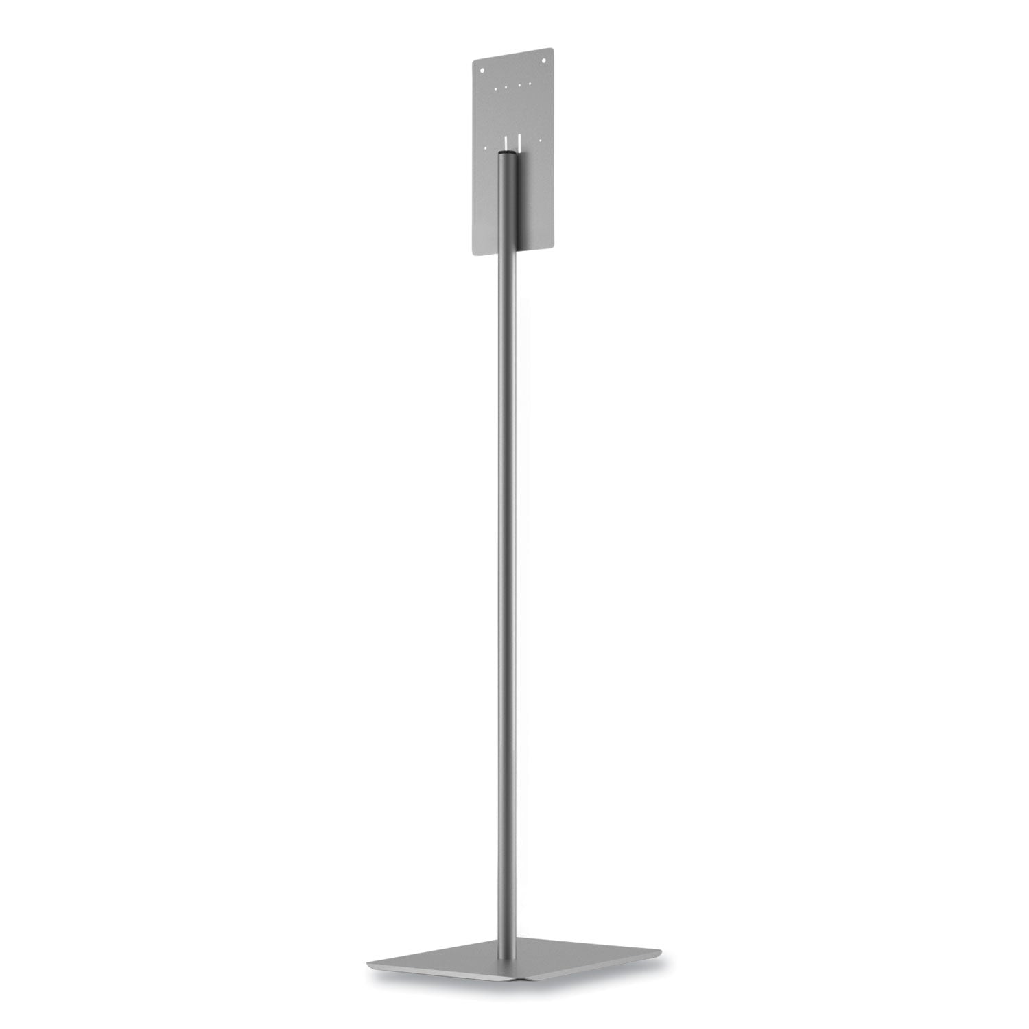 HON Hand Sanitizer Station Stand, 12 x 16 x 54, Silver
