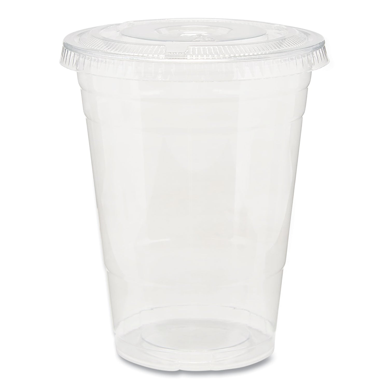 Dixie Clear Plastic PETE Cups, 16 oz, 50/Sleeve, 20 Sleeves/Carton