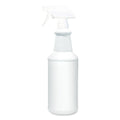 Diversey Water Only Spray Bottle, 32 oz, White, 12/Carton