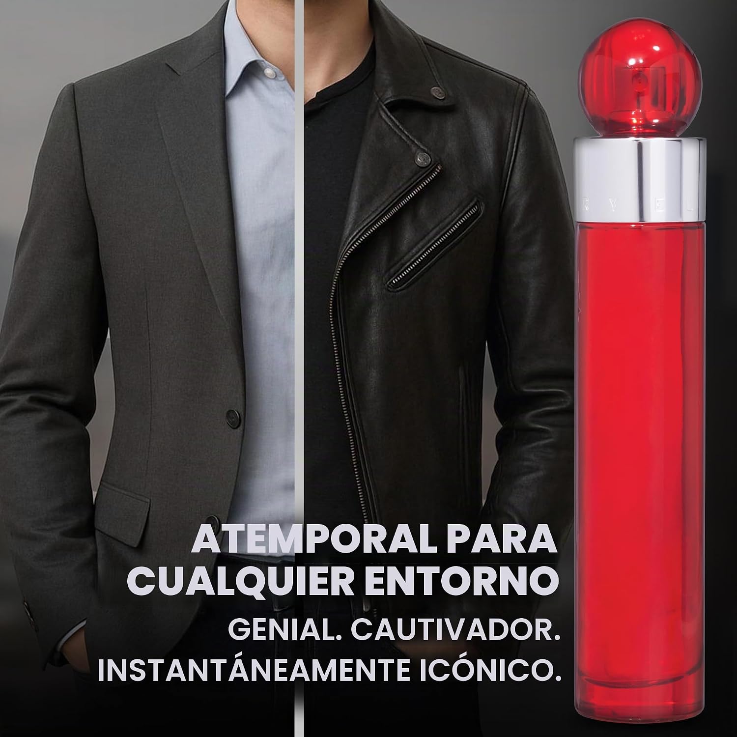 Perry Ellis 360 Red for Men Eau de Toilette (3.4oz)