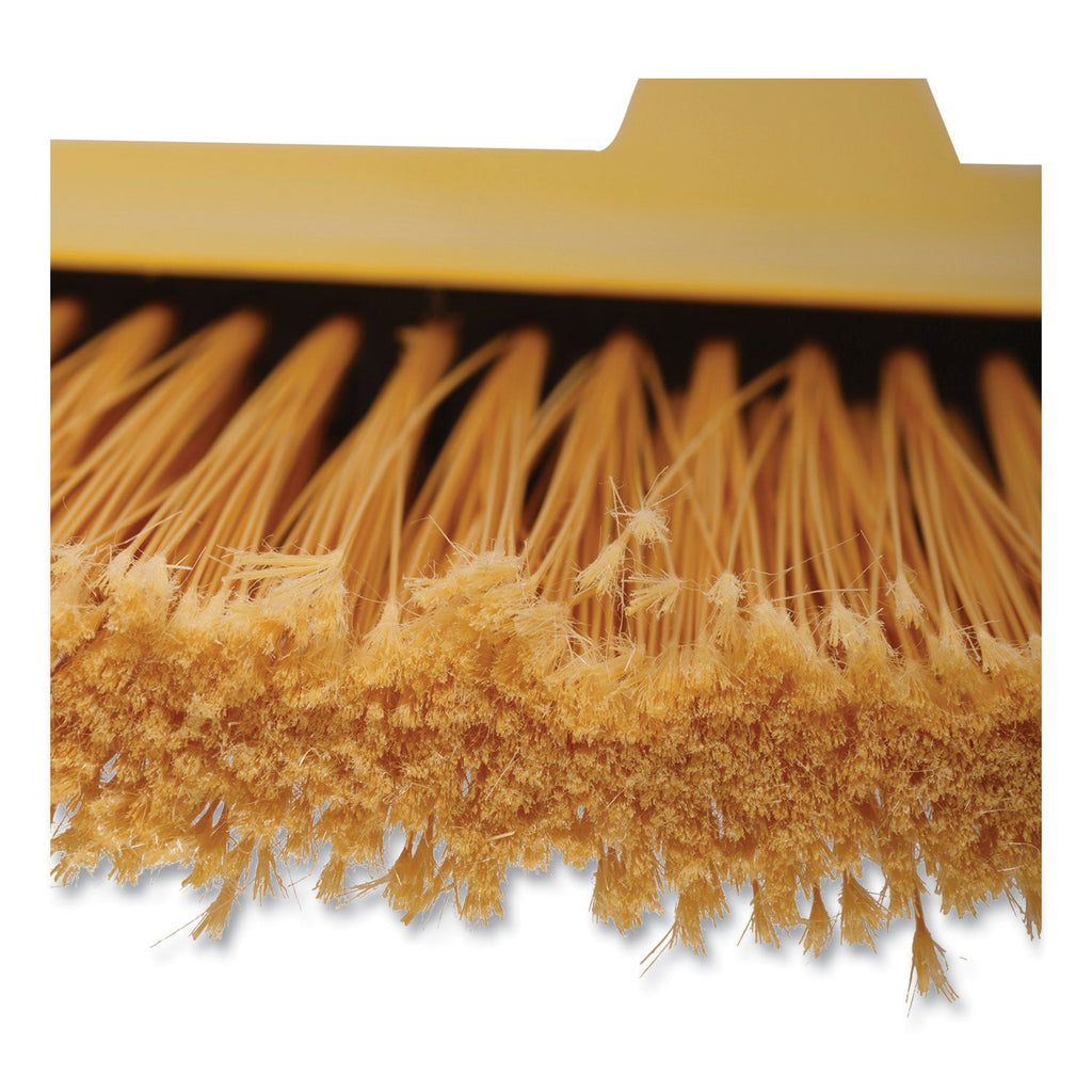 Boardwalk Angler Broom, 53" Handle, Yellow, 12/Carton
