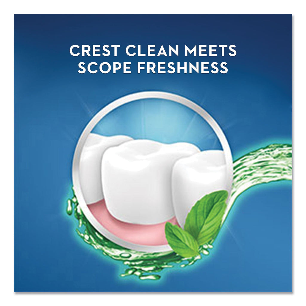 Crest + Scope Mouth Rinse, Classic Mint, 1 L Bottle