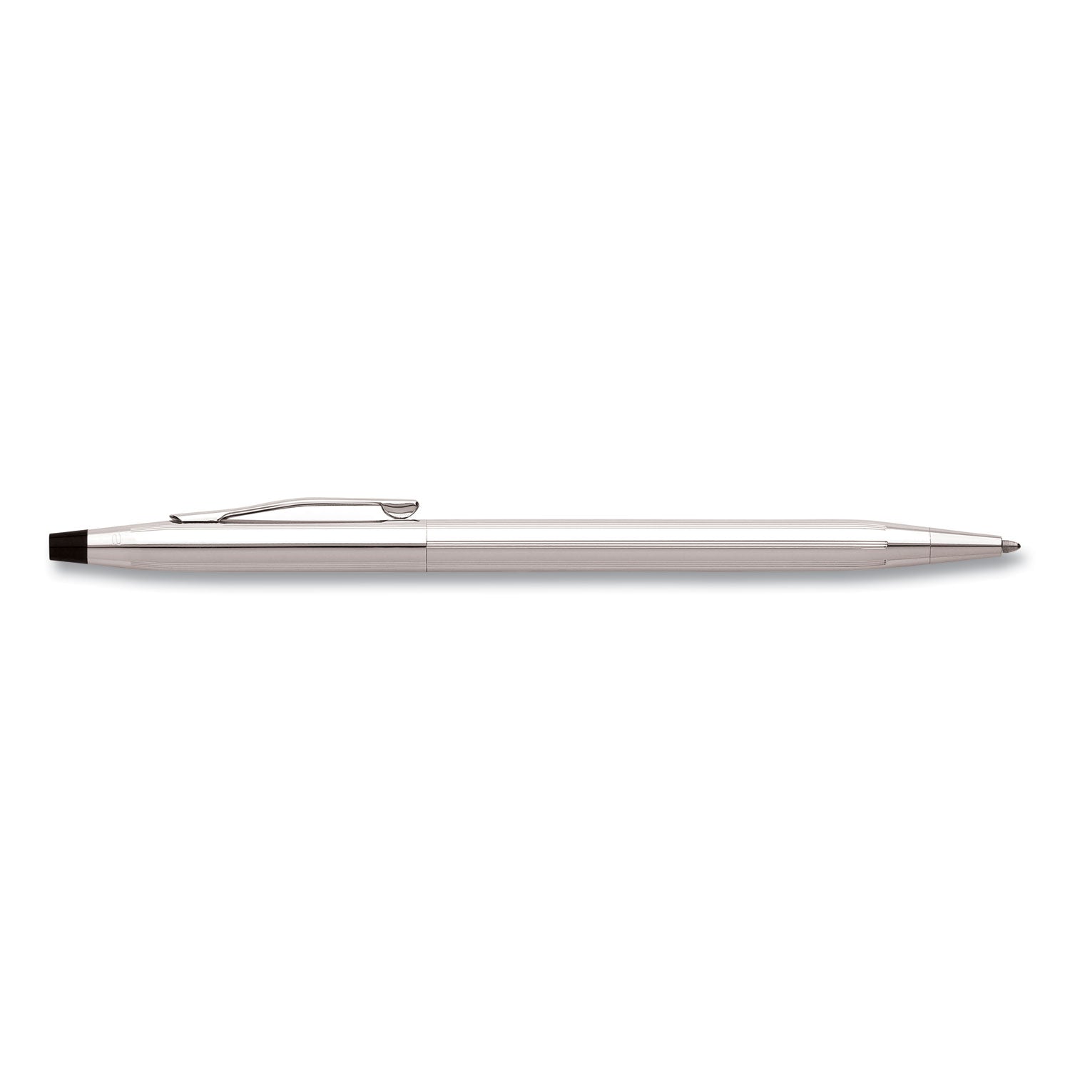 Cross Classic Century Twist-Action Ballpoint Pen, Retractable, Medium 1 mm, Black Ink, Chrome Barrel
