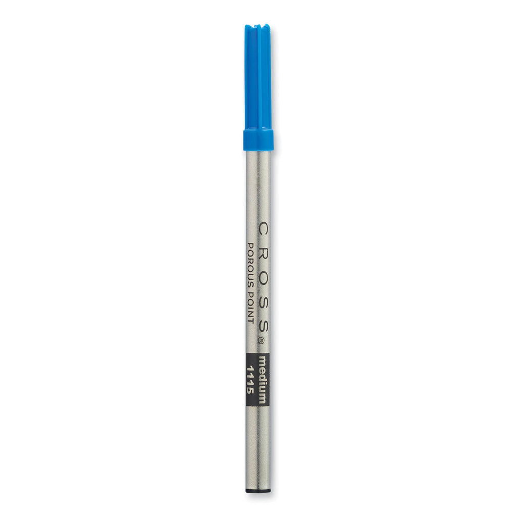 Cross Refill for Cross Selectip Porous Point Pens, Medium Bullet Tip, Blue Ink