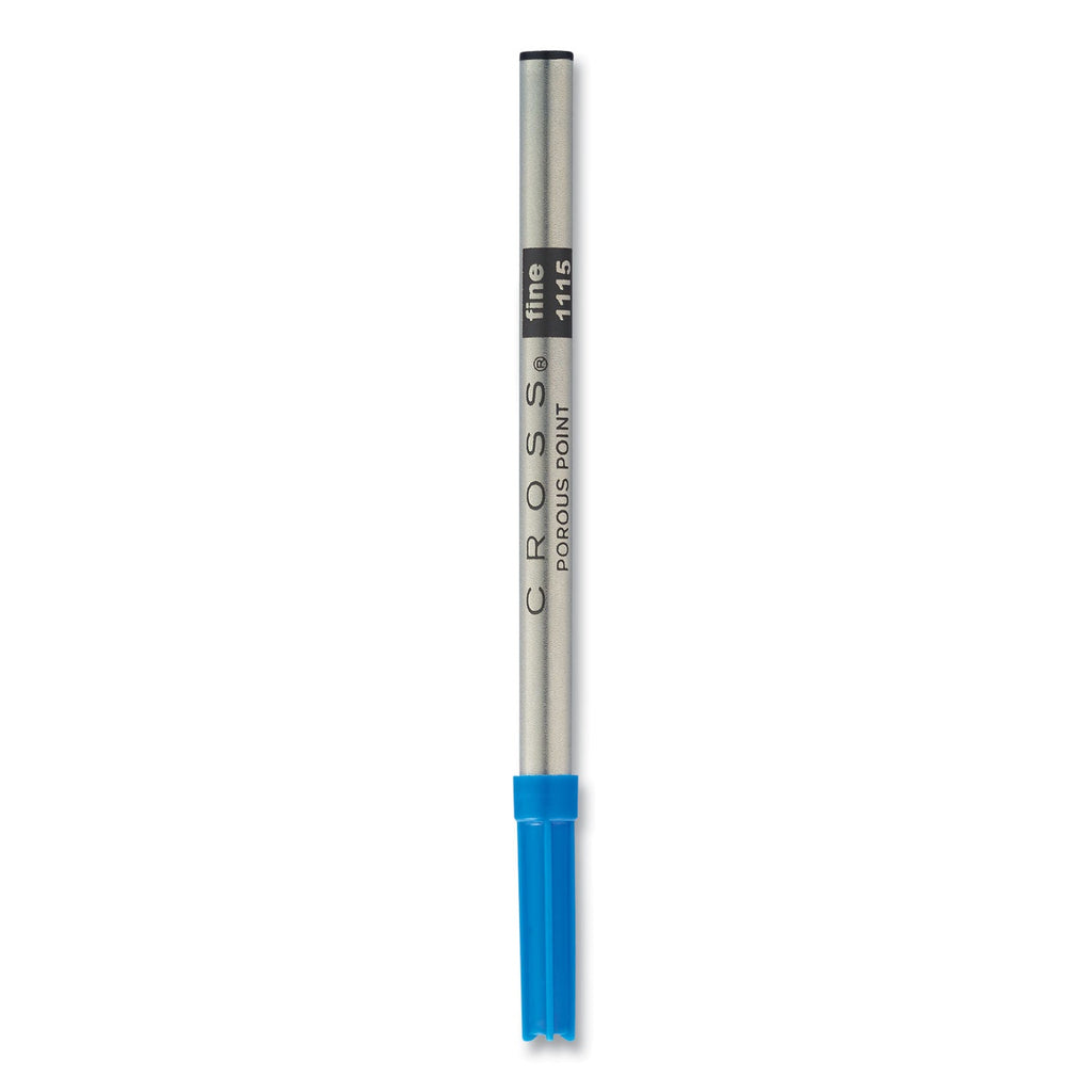 Cross Refill for Cross Selectip Porous Point Pens, Fine Bullet Tip, Blue Ink