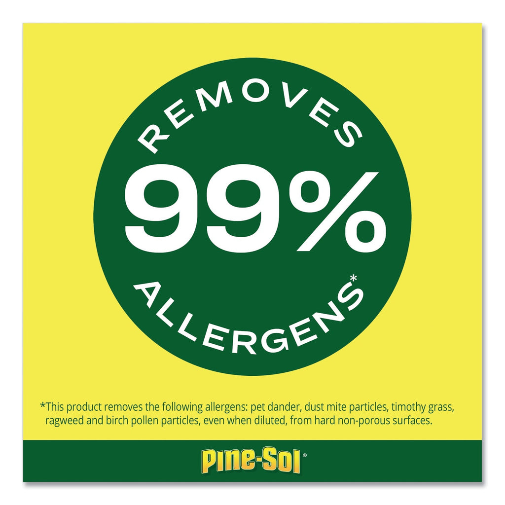 Pine-Sol Multi-Surface Cleaner, Lemon Fresh, 28 oz Bottle, 12/Carton