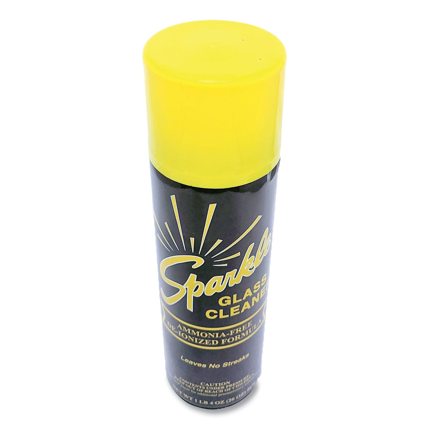 Sparkle Glass Cleaner, 20 oz Aerosol Spray, 12/Carton