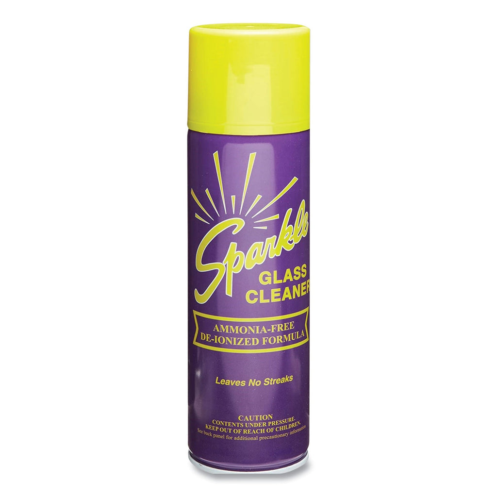 Sparkle Glass Cleaner, 20 oz Aerosol Spray, 12/Carton