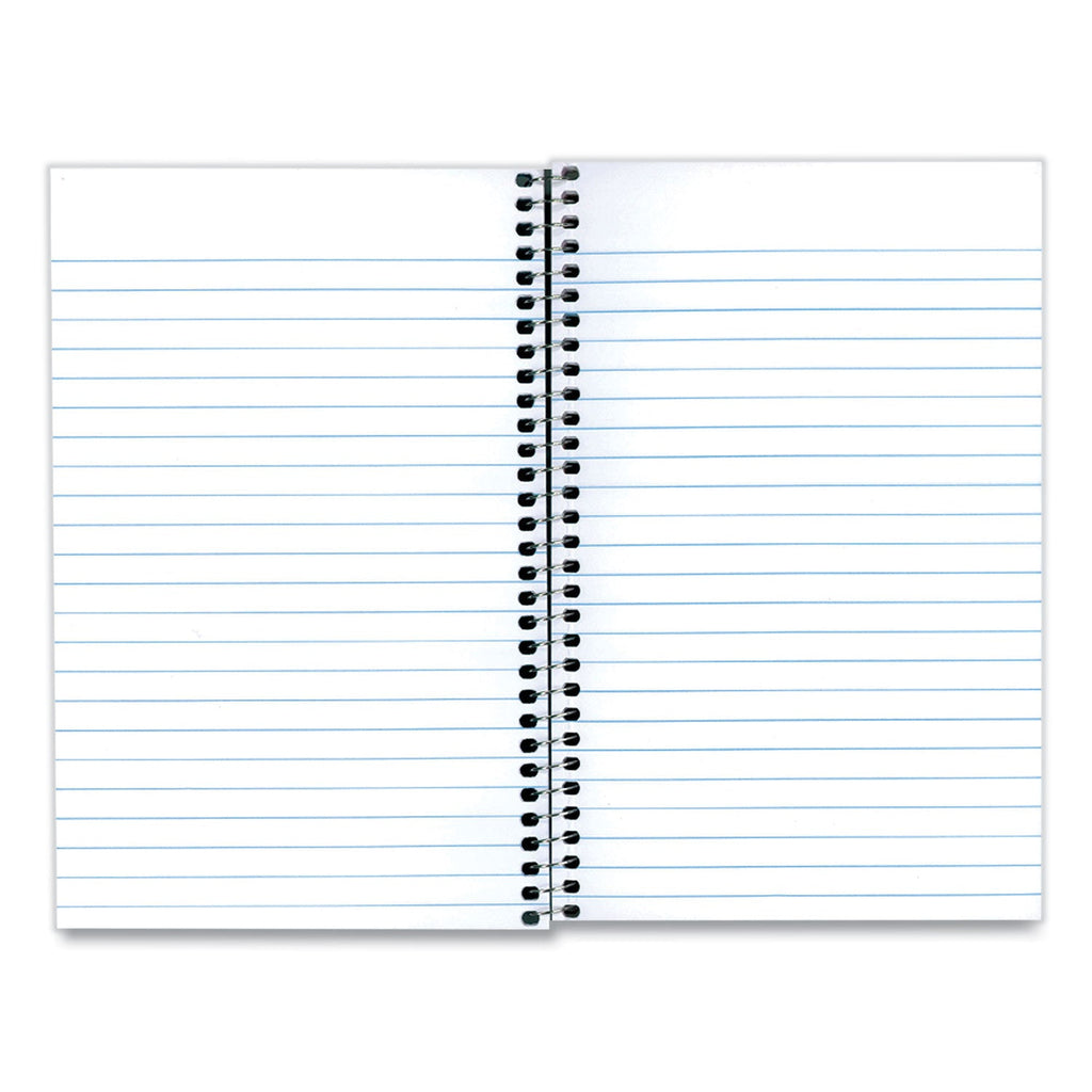 National Three-Subject Wirebound Notebooks, Medium/College Rule, Blue Cover, 9.5 x 6, 150 Sheets