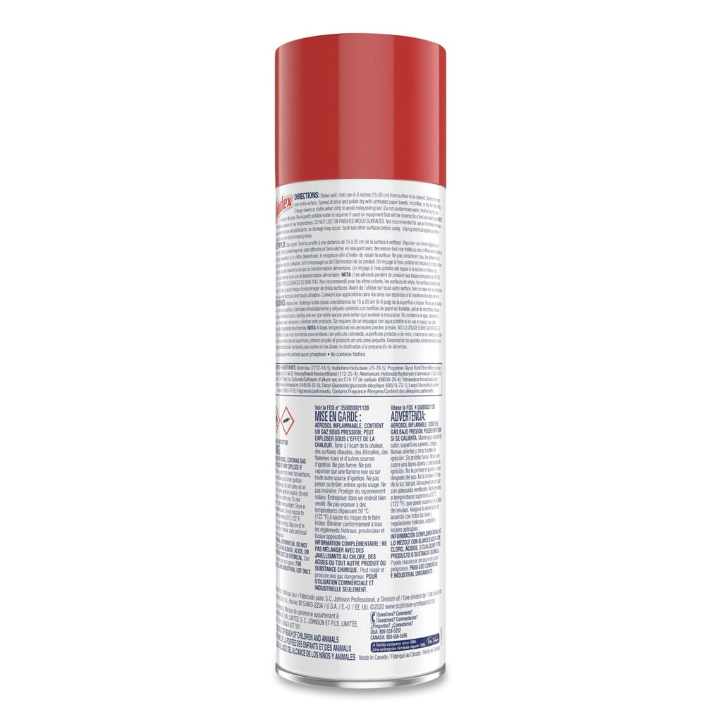 Windex Foaming Glass Cleaner, Fresh, 20 oz Aerosol Spray