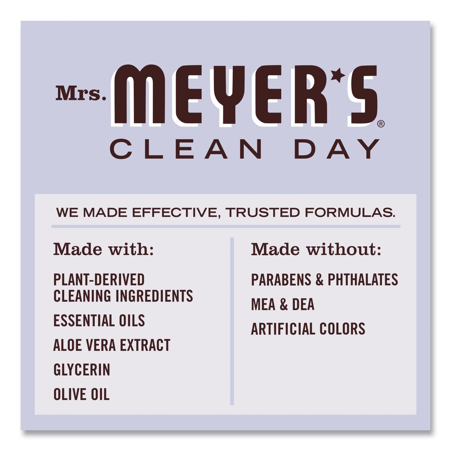 Mrs. Meyer's Clean Day Liquid Hand Soap Refill, Lavender, 33 oz
