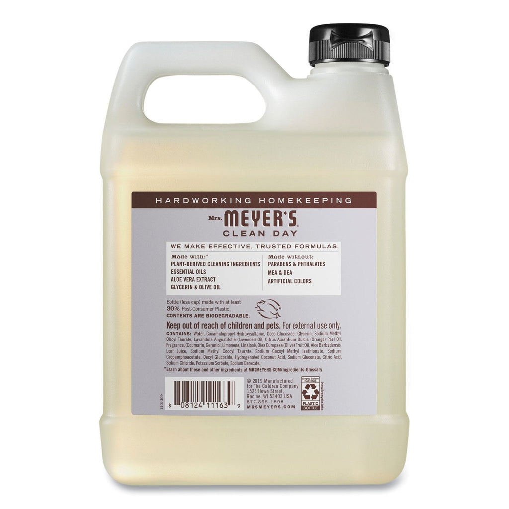Mrs. Meyer's Clean Day Liquid Hand Soap Refill, Lavender, 33 oz