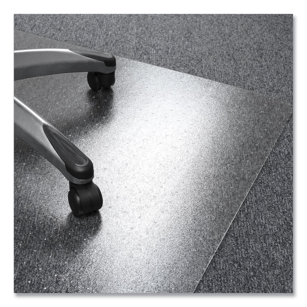Floortex Cleartex Ultimat Polycarbonate Chair Mat for Low/Medium Pile Carpet, 48 x 60, Clear
