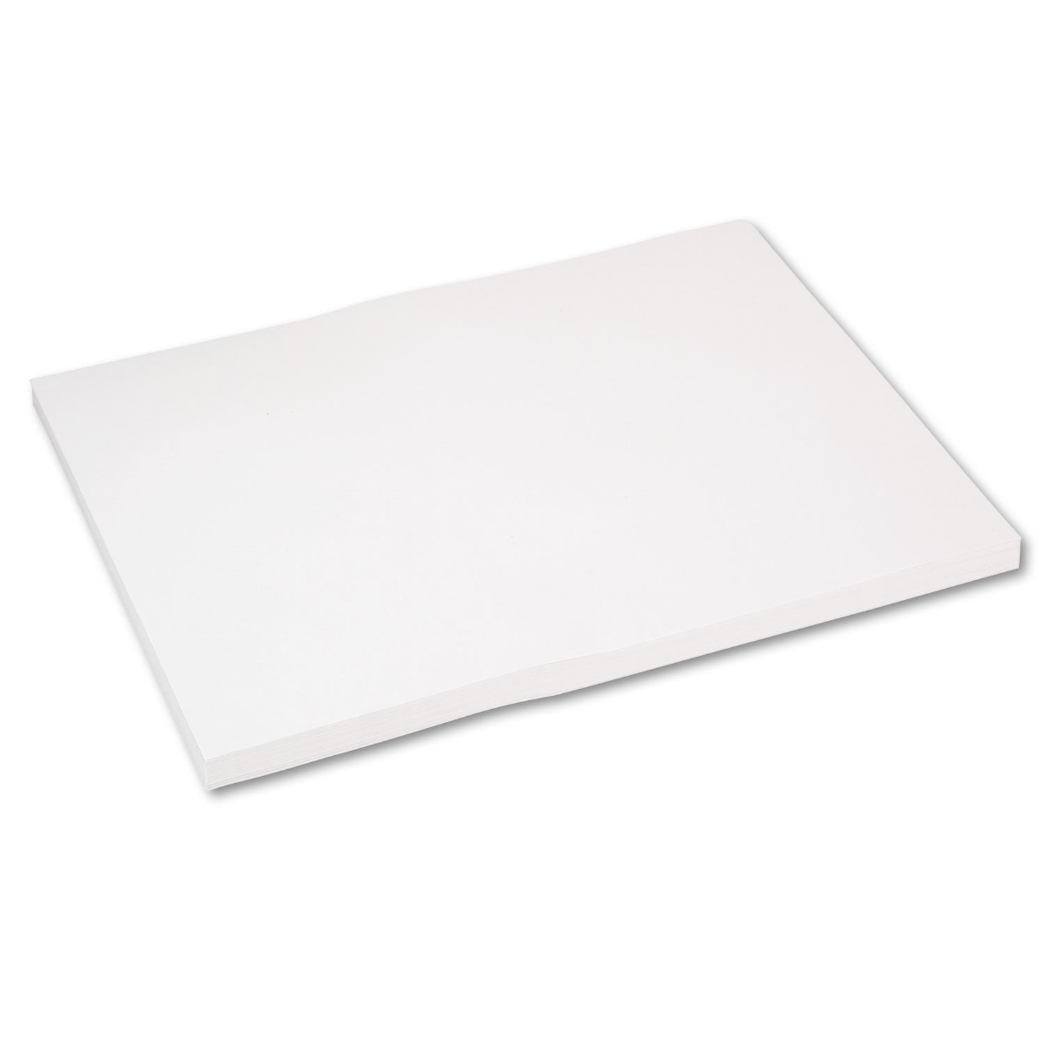 Pacon Medium Weight Tagboard, 18 x 24, White, 100/Pack