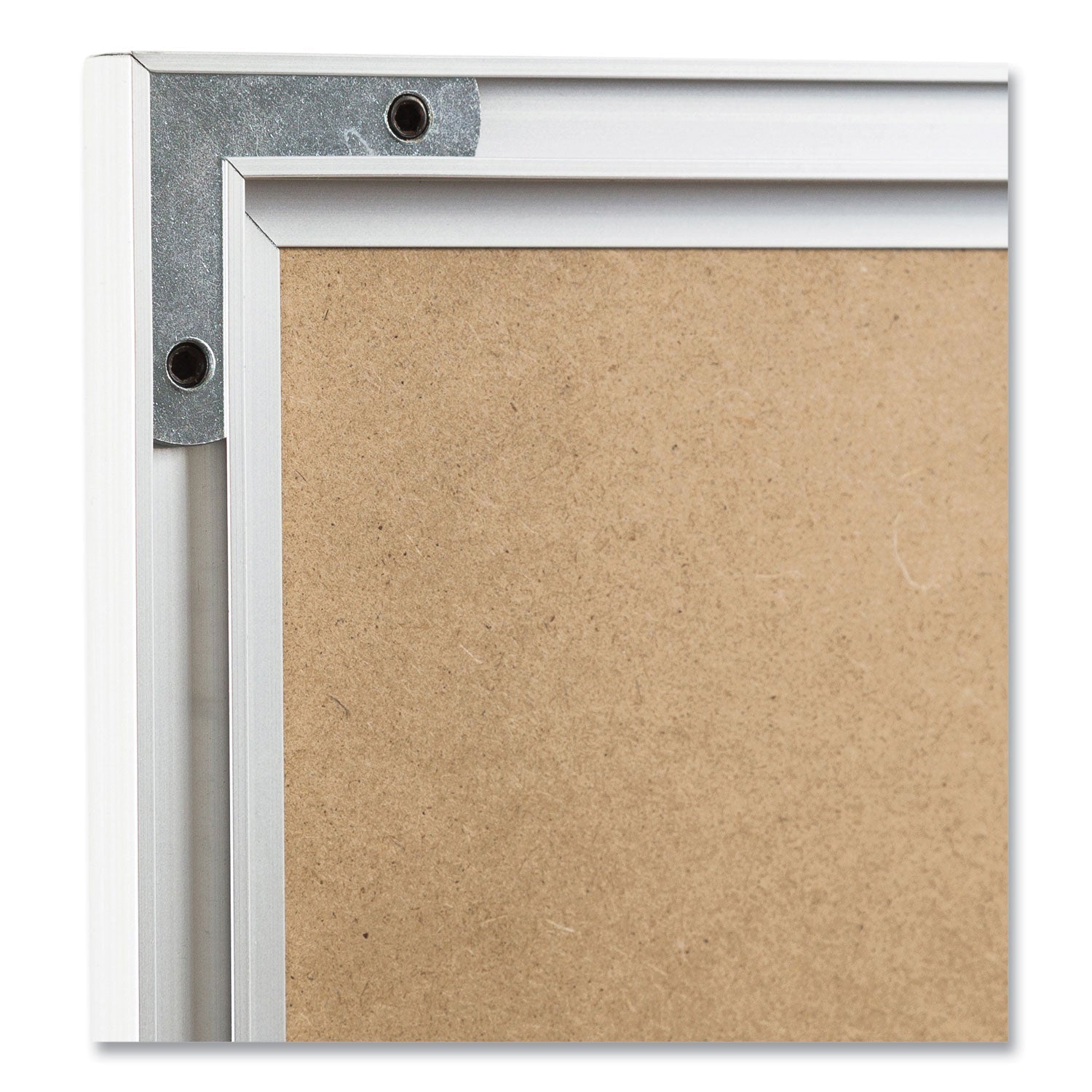 U Brands Melamine Dry Erase Board, 48 x 36, White Surface, Silver Frame