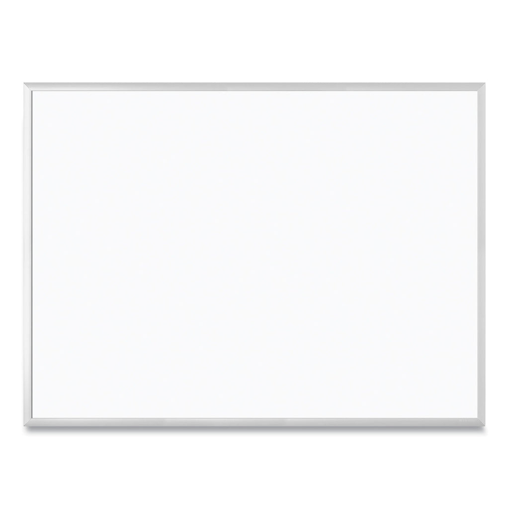 U Brands Magnetic Dry Erase Board with Aluminum Frame, 48 x 36, White Surface, Silver Frame