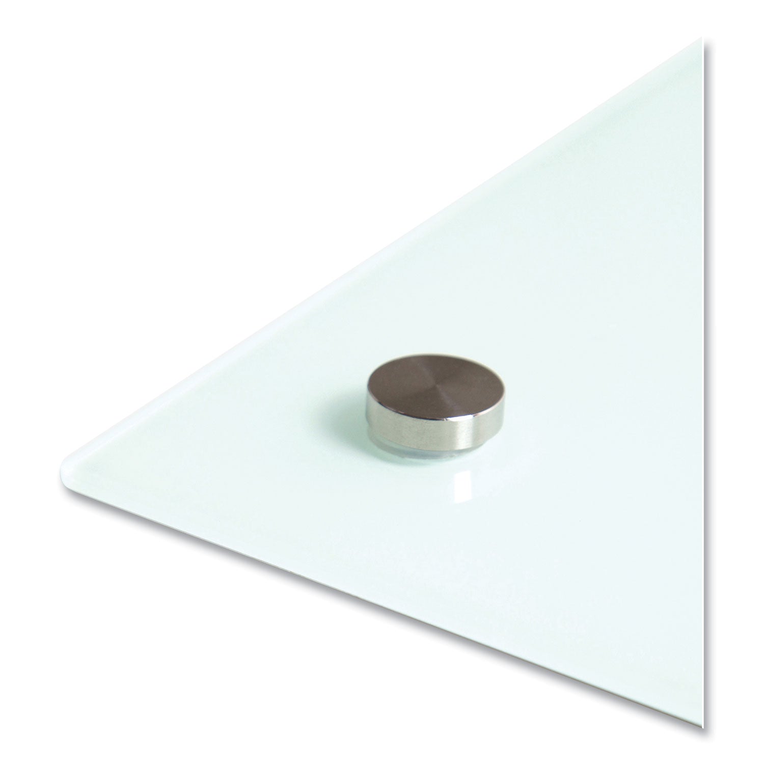 U Brands Glass Dry Erase Board, 48 x 36, White Surface