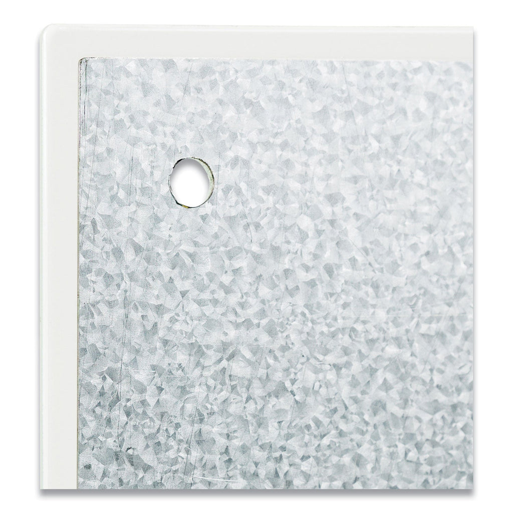 U Brands Glass Dry Erase Board, 48 x 36, White Surface