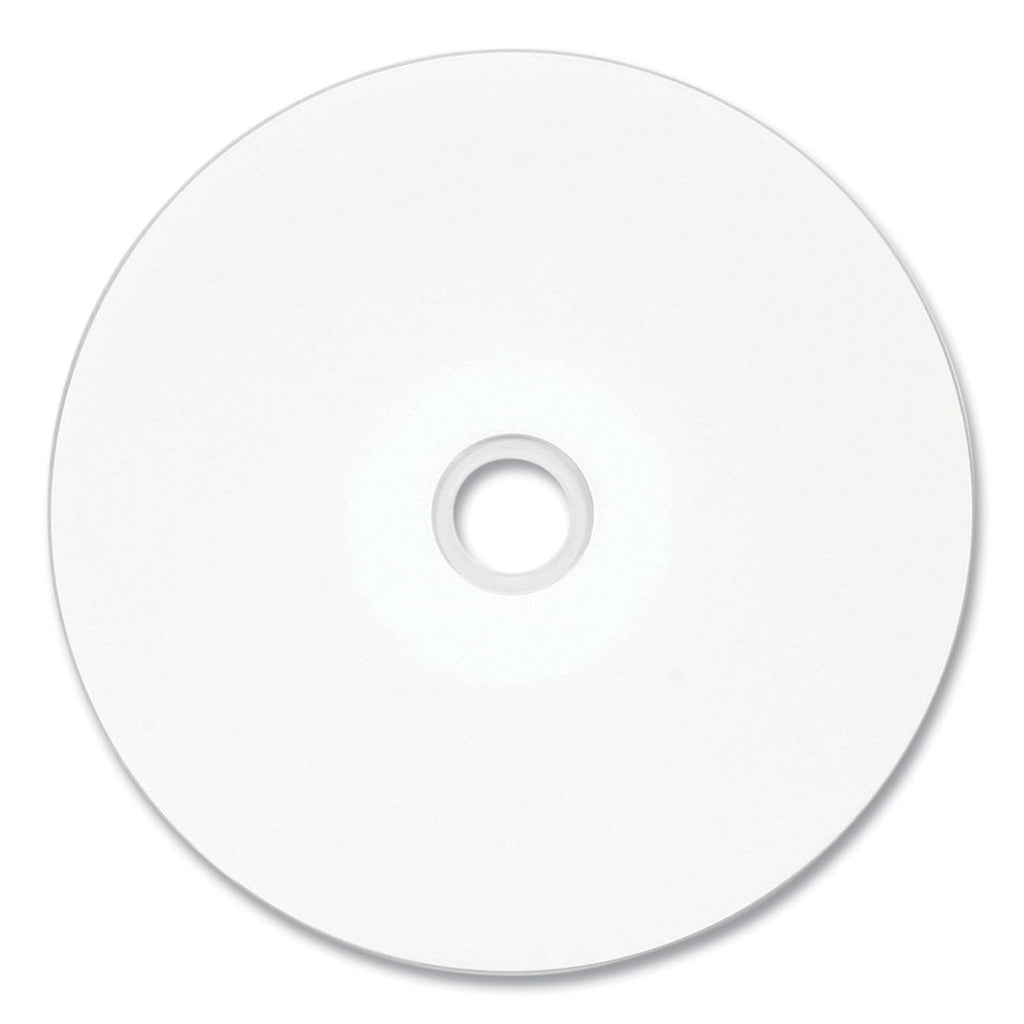 Verbatim CD-R Printable Recordable Disc, 700 MB/80 min, 52x, Spindle, White, 25/Pack