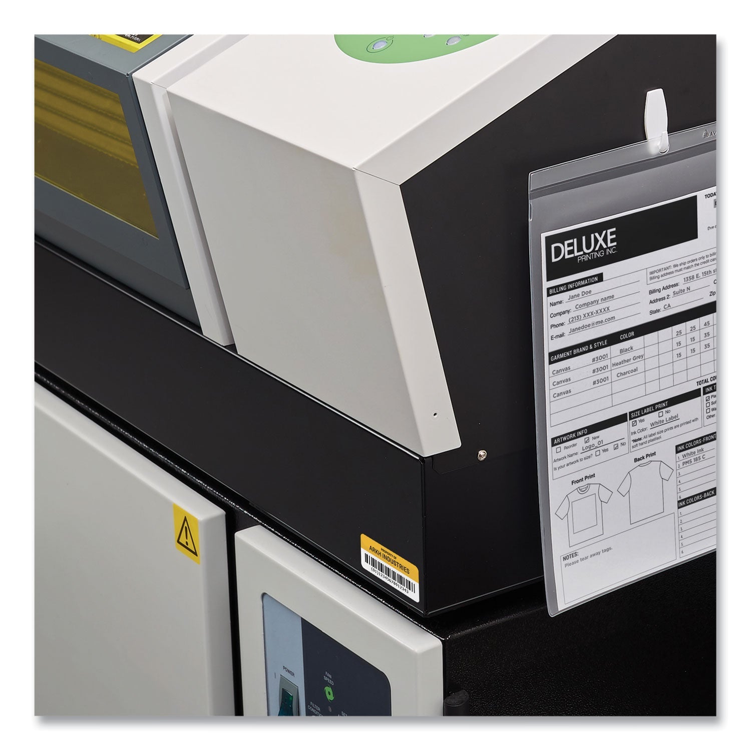 Avery PermaTrack Durable White Asset Tag Labels, Laser Printers, 0.5 x 1, White, 84/Sheet, 8 Sheets/Pack