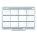 MasterVision 12 Month Year Planner, 36x24, Aluminum Frame