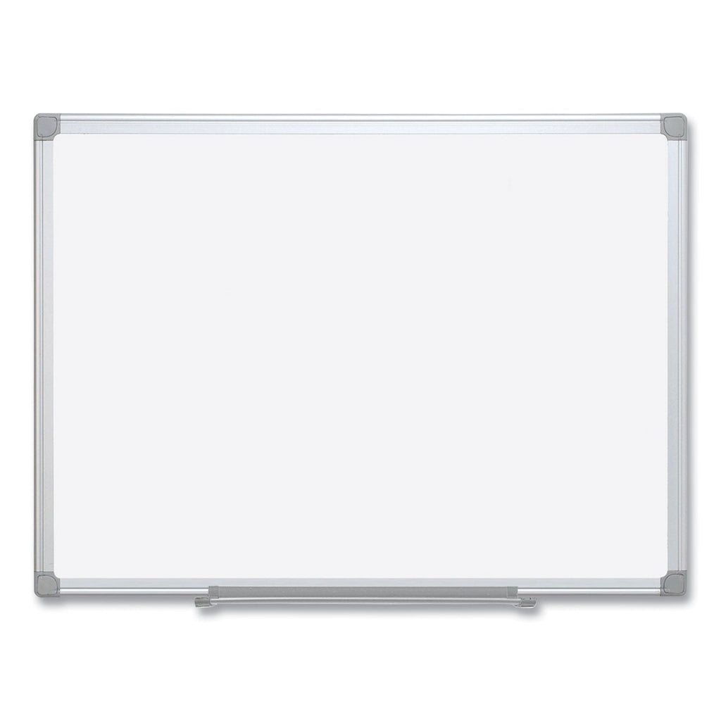 MasterVision Earth Easy-Clean Dry Erase Board, 48 x 72, Aluminum Frame